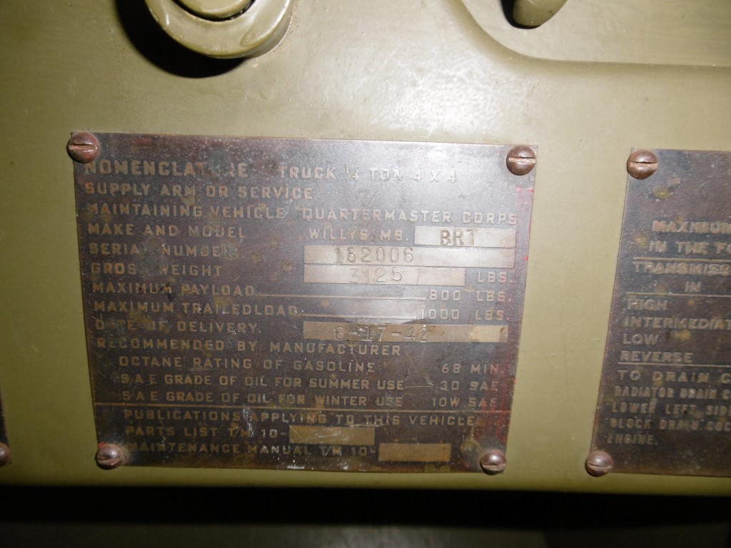 willys serial number identification willys serial number identification